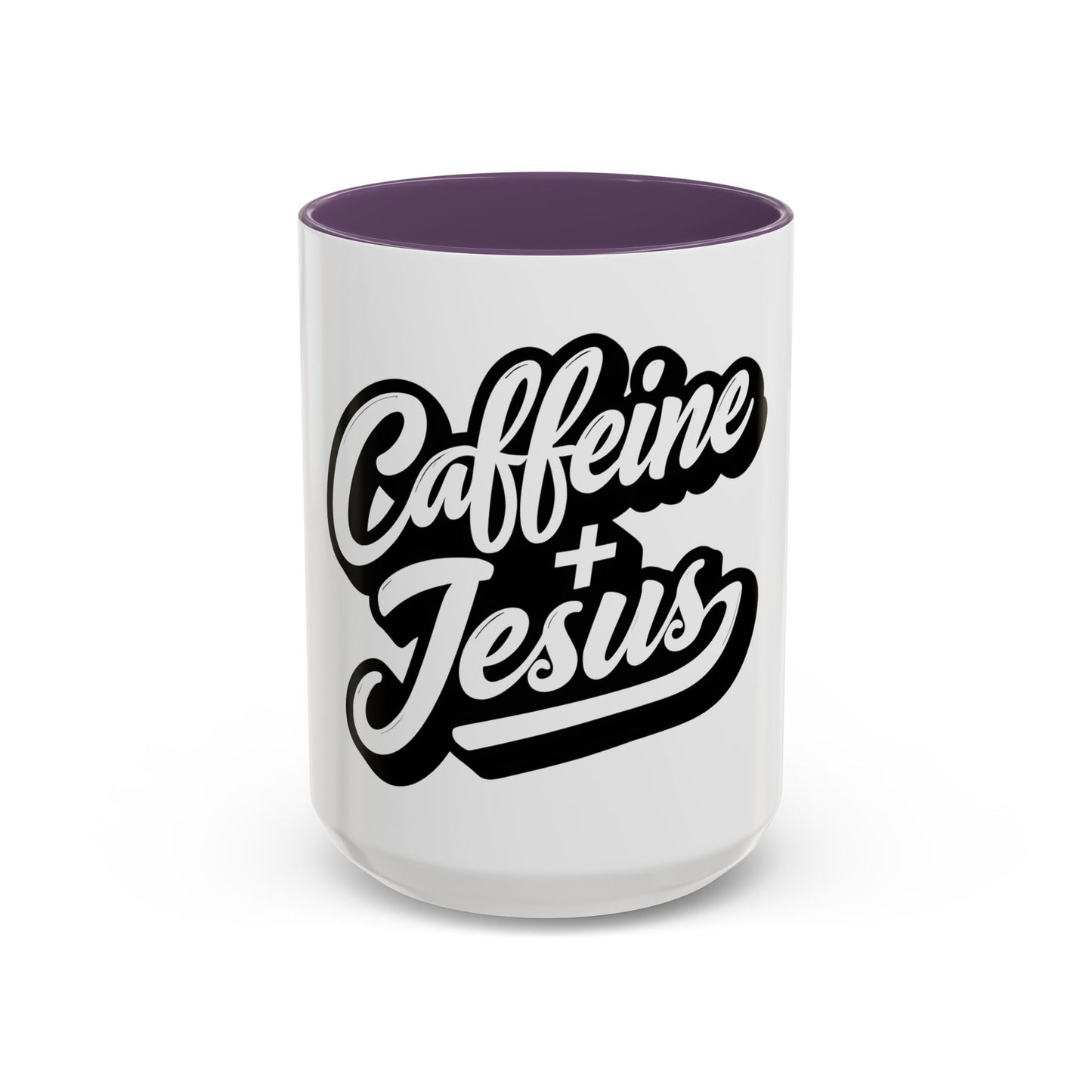 Caffeine + Jesus Coffee Mug -  for Daily Motivation