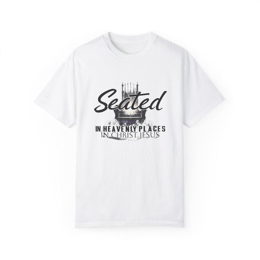 Seated in Heavenly Places - Unisex Garment-Dyed T-Shirt