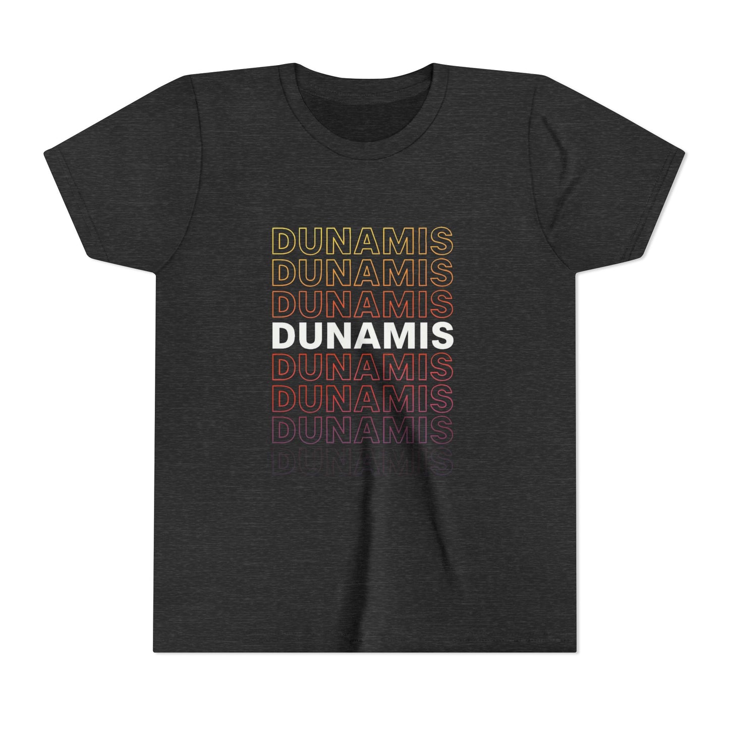 DUNAMIS Youth Short Sleeve Tee - Stylish Graphic Tee for Kids, Perfect for Everyday Wear, Birthdays, and Special Occasions, Trendy Gift