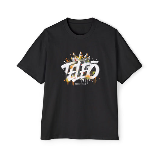 Teleō- Oversized Heavy Tee
