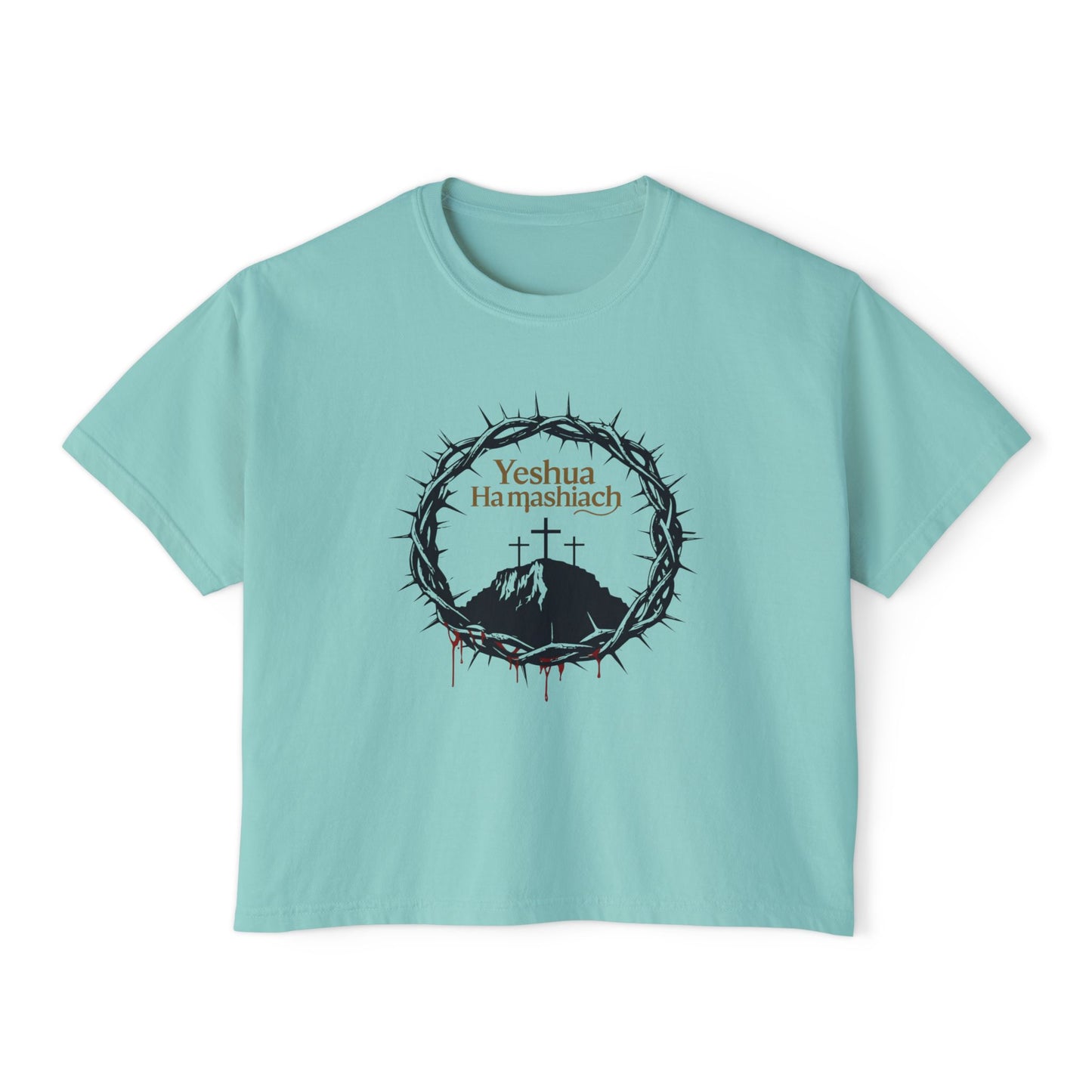 Yeshua HaMashiach- Women's Box Tee